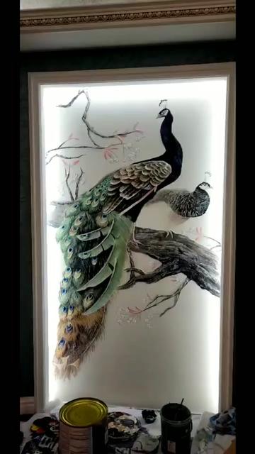 抖音壁画师佳佳今晚八点直播20201121