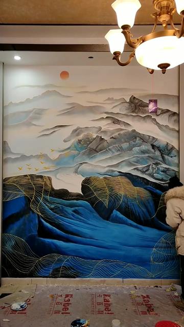 抖音壁画师佳佳今晚八点直播20201121